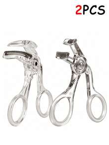 2pcs New Large Angle Frameless Women's Partial Eyelash Curler, With Comb Design, Can Curl And Long-Lasting Shape Eyelashes, Easy To Operate (1pc), Best Seller - Multicolor - View 7