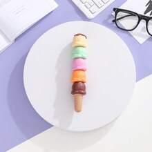 5 Warna 1 buah Stabilo Motif Es Krim, Kerang, dan Hati yang Lucu untuk Menandai Poin Penting dan Menggambar, Cocok untuk Perlengkapan Belajar Siswa, Dapat Digunakan untuk Mencoret-coret, Mewarnai, Menulis Jurnal, Menandai dan Menulis, Perlengkapan Sekolah Penting untuk Siswa - A - View 10