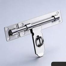 3 piezas Mini candados de llave, candados pequeños de cobre falso para uso doméstico, candados de a prueba de intemperie y antirrobo para gabinetes de almacenamiento, candados de metal duraderos con llaves, adecuados para gabinetes de almacenamiento, candados en forma de U para garaje, mochilas, equipaje y cajas de herramientas - mini candado - Ver 4