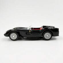 Burago 1:43 比例 Ferrari 250 Testa Rossa 黑色鋅合金壓鑄模型車，創意模型玩具/裝飾品，適合青少年與成人收藏，可作為桌面裝飾，完美的節日禮物 - 250 Testa Rossa-黑色 - 查看 3