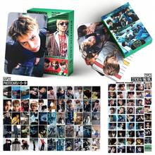 55pcs Green Green Boy Group EP Album Photocard Sticker Set, 55 High-Definition Collectible Photocards With 72 Decorative Stickers, Street Style Member Photos, Multiple Looks, High Printing Fidelity. Suitable For Overseas Fans To Collect, Can Be Put Into Card Albums, Used For Scrapbook DIY, Desktop Decoration, Idol Support Merchandise, Gift Box Packaging, Suitable For Enthusiasts To Keep, Also Can Be Given As Exquisite Small Gifts To Fellow Fans. - Multicolor - View 1