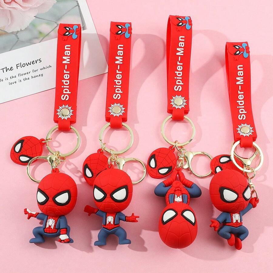 FIFA Co-Branded Q-Version Figurine Keychain, PVC Soft Rubber Material, 3D Character Pendant, Cartoon Style, Backpack Accessory, Niche Creative Hanging Ornament