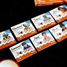 100pcs EN/HYPEN Stickers, JAKE, NIKI, HEESEUNG, SUNGHOON Childhood Stickers, Chocolate Style Stickers, Notebook Decoration Stickers, Desktop Stickers, Planner Stickers, Fun Collection, Birthday Gift, Holiday Gift, Gift For Fans - Multicolor - View 6