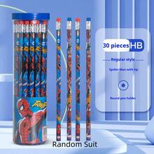 Disney Marvel Spider-Man Pencils, Student Stationery, Break-Resistant Lead, Cartoon Pencils For Beginners, HB Pencils, Back To School Season, 30pcs/50pcs - 30 Pcs - View 16