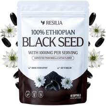 High Demand!Resilia Black Seed Softgels, 1000 Mg Per Serving - Premium Black Seed Oil Supplement - Digestive And Immune Support Formula - Easy-To-Swallow Softgels, 120 Count (2 Boxes).Women Daily Nutrient Support - 75ml - View 1
