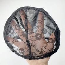 Elastic Stretch Wig Net Cap Black 8pcs Set, Wig Net Cap Hair Bag Net, Elastic Wig, Halloween - View 3