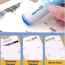20ml Thermal Correction Fluid, Pen-Style Design, Suitable For Marking And Covering Waybills, Receipts, Addresses And Other Information, Simple And Practical, Suitable For Home And Transportation Use., Back To School - A - View 8