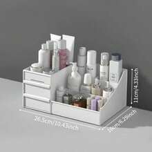 Cosmetics Skincare Jewelry Storage Box Large Capacity Desktop Drawer Organizer High-End Appearance - Multicolor - View 8