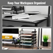 Office & Stationery Storage Set - Black - View 6