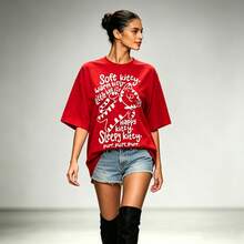 Women Senior T-Shirts & Tops - Red - View 1