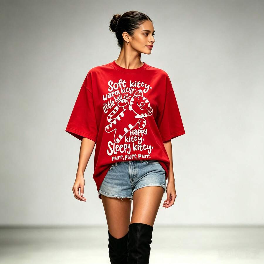 Women Senior T-Shirts & Tops - Red - View 1