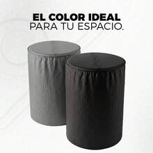Washing Machine Dust Covers - Black - View 3