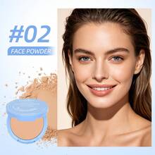 Water-Resistant Pressed Powder, Oil-Control Setting Powder, Matte Finish Powder, Long-Lasting Sweat-Proof Formula, Pore-Blurring Soft Focus Effect, Lightweight Fine Powder, Creates Natural Smooth Matte Makeup Look, Perfect Makeup - Multicolor - View 11