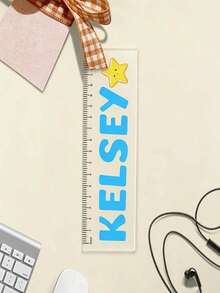 Personalized Custom Name Ruler - Colorful Letter Design, Durable, Lightweight And Fade-Resistant. Suitable For Office, Study And Daily Use. Perfect Gift For Back To School, Graduation, Christmas, Teacher's Day And Birthday. Loved By Teachers And Learners - Multicolor - View 7