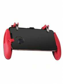 Mobile Gaming Controller 4-Finger Mechanical Metal Buttons, Stretchable Phone Grip, Mobile Game Auxiliary Joystick For Movement - View 3