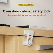 5pcs Multi-Function Safety Locks, No Drilling Design, Easy Installation, Suitable For Cabinets, Drawers, Refrigerators And Storage Cabinets, Prevent Finger Pinching, Provide Home Safety Protection. - Multi-color - View 5