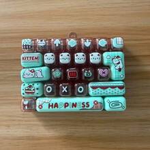 SANRIO Mood Recharge Station 26 Mechanical Keyboard Keycap Stress Relief Fingertip Toy Keychain Bag Pendant Gift - Multicolor - View 14