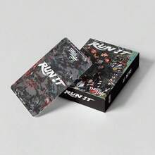 55Pcs RUN IT Photocards 2026 World Tour Lomo Cards K-Pop Collection Cards 2026 SK RUN IT Photocards World Tour Same Style Celebrity K-POP Merchandise Cards - Multicolor - View 6