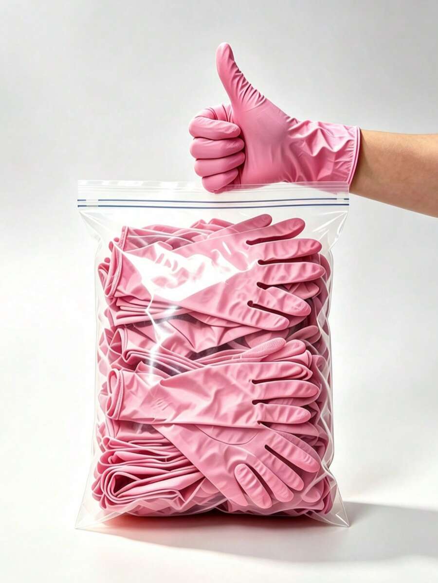New Kitchen Gloves, Waterproof And Durable, Suitable For Kitchen, Home, Room, Bathroom Accessories Cleaning, Christmas Cleaning Supplies - New Arrival - View 1