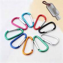 Carabiner Backpack Water Bottle Quick Clip Multi-Function D-Shaped Spring Hook Outdoor Climbing Hook - One Size - View 6