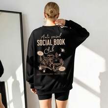 Women Sweatshirts & Hoodies - 黑色 - 查看 3