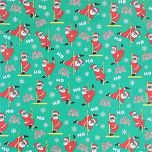 34/68/106pcs Santa Wrapping Paper, Christmas Paper, Unique Christmas Decoration Paper, Christmas, Holiday Gift Wrapping, Birthday, Includes Christmas Stickers - B - View 8