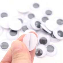 60-750pcs 4mm-18mm Googly Eyes Sticker Self Adhesive Set For Scrapbooking And Crafts, Mixed Sizes And Colors Plastic Sticker Eyes For Photography Scenes And Still Life Styling, Professional Design, Props, Art Projects And Creative Decorations - A - View 9
