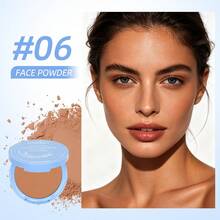 Water-Resistant Pressed Powder, Oil-Control Setting Powder, Matte Finish Powder, Long-Lasting Sweat-Proof Formula, Pore-Blurring Soft Focus Effect, Lightweight Fine Powder, Creates Natural Smooth Matte Makeup Look, Perfect Makeup - Multicolor - View 12