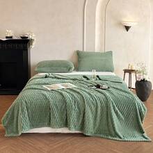 Bed Blankets & Towel Blankets - Green - View 2