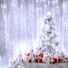USB Powered Fairy String Lights, 8 Lighting Modes, With Remote Control (Batteries Not Included), LED Curtain String Lights. Suitable For Home Bedroom Window Wall Stage. Romantic Proposal Confession, Birthday Party, Wedding Celebration Background Atmosphere Decoration Hanging Lights, Valentine's Day Halloween Christmas Holiday Decoration - USB Plug Curtain Light - View 16