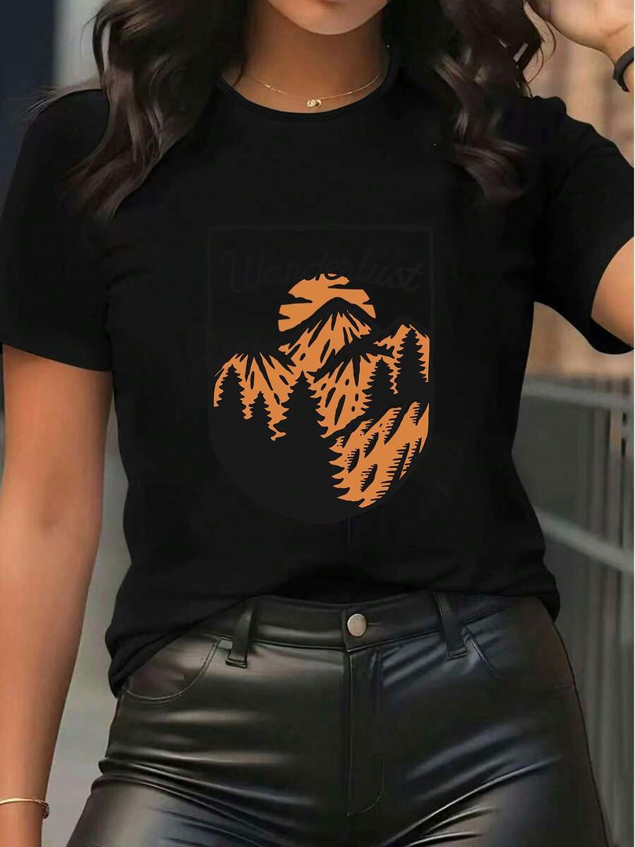Camisetas de Mujer - Negro - Ver 1