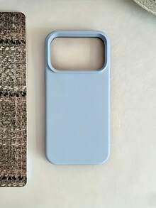 1件裝 藍色啞光純色防摔防撞手機殼，個性化適用於 iPhone 16 Pro Max、17/16/15/14/13/12/11，保護殼，Air - 遠峰藍 - 查看 2