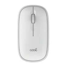 Ratón Inalámbrico COOL Slim Silencioso 2 en 1 (Bluetooth + Adap. USB) Blanco - Ver 7