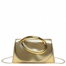 High-End Exquisite Fashion Elegant Women's 2026 New Chain Crossbody Bag - Gold - View 12