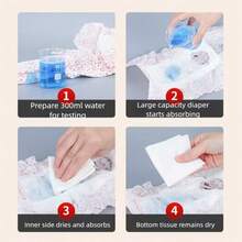 20Pcs Disposable Dog Diapers For Female Dogs, Comfortable Breathable Disposable Dog Panties Leak-Proof Absorbent Pet Pads - Female Dog - View 6