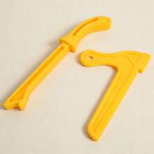 UNISURE 2pcs Anti-Slip Durable Engineering Plastic Metal Woodworking Push Stick Tool Set (Includes Push Stick Guard Plate + Auxiliary Push Rod), Minimalist Orange Anti-Slip Handle With Guard Plate Detail, Push Stick Auxiliary Sawing And Planing Tool, Suitable For Woodworking DIY And Father's Day Gift - Woodworking Push Handle 2-pack - View 8