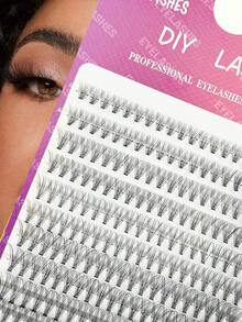 200 Clusters 10D D Curl Individual Lashes, 8-16mm, Reusable, Natural Lash Extension For Daily Makeup - View 8