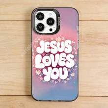 Lord Jesus Loves You Phone Case For IPhone 17 16 15 14 13 12 11 Pro Plus Max  Silicone Hard Cover JR56 - 001 - 查看 4