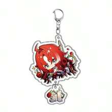 ‌Honkai Star Rail‌ Official Authentic Game Character Acrylic Keychain Pendant, Double-Layer High-Quality Acrylic, Cute Pattern Design, Suitable For Fans As Decoration Or Gift, Kafka, March 7th, Dan Heng - Multicolor - View 25