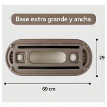 Caballito Mecedor Montable 2 en 1 para Niños, Juguete Infantil Multifuncional para Mecerse y Pasear, Diseño Cómodo y Estable con Asiento Ergonómico para Mayor  Durante el Juego, Ide - Beige camello - Ver 8
