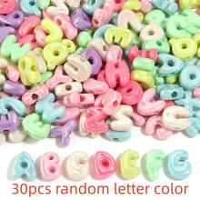 20/30pcs Colorful Acrylic A-Z English Letter Random Beads, Suitable For DIY Necklace And Bracelet Making, Phone Chain, Keychain, Bag Pendant Decoration - Multicolor - View 17