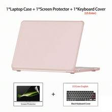 Ultra Thin PC Semi Transparent+TPU Edge Hard Shell For MacBook Neo 13 Case With Screen Protector & Keyboard Cover For MacBook Neo 2026 A18 Pro Model A3404 New Colors Blush Pink, Indigo Blue Case - View 15