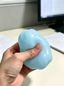 1個脆皮軟黏手工皂球 ASMR 新款皂塊手工球 純手工 聲控紓壓玩具 軟黏膠 批發款軟黏玩具 Boo Basket 填充禮物 1美元脆皮軟黏 紓壓玩具 Fidget Toy 軟黏 > Butter - 彩色 - 查看 12