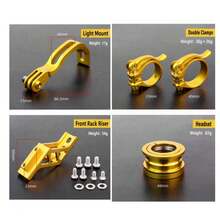 Kit DIY Sepeda Lipat P8 P10 D9 412 Aksesoris Modifikasi untuk Rangka Aluminium, Paduan Aluminium - MultiWarna - View 3