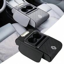 For Renault RS Scenic Logan Megane Koleos Sandero Safrane 1PC Multifunctional Auto Parts Car Armrest Pad Center Console Arm Rest Box Cover Protective Mat - Multicolor - View 2