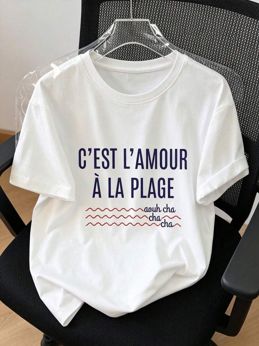 Women T-Shirts - 白色 - 查看 1