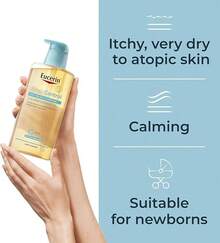 Eucerin Ato Control Bath And Shower Oil 400ml - Unscented - View 4