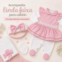 Baby Girls Rompers - paslı gül - Görünüm 2