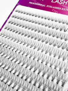 200 Clusters 10D D Curl Individual Lashes, 8-16mm, Reusable, Natural Lash Extension For Daily Makeup - View 7