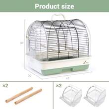 Bird Cages - 16.5*12.5*14.5 Inches - View 2